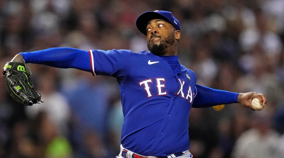 Former Texas Rangers closer Aroldis Chapman